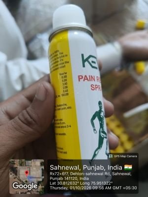 Damaged Stock of Keva Herbal Pain Relief Spray 50ML